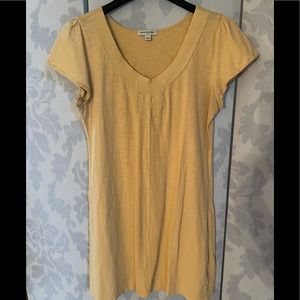 Cute sunflower yellow Banana Republic dress
